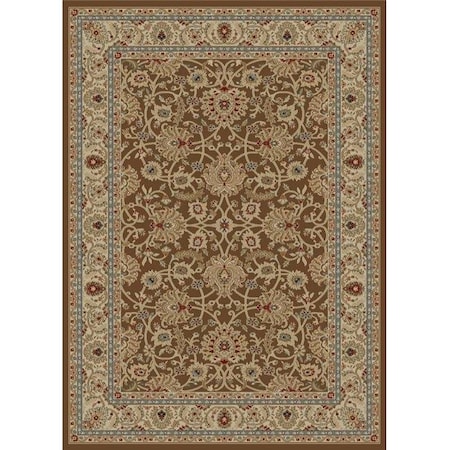 Concord Global Trading Concord Global 65583 2 ft. 7 in. x 4 ft. 1 in. Ankara Mahal - Brown 65583